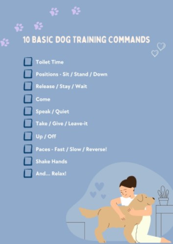 10-Basic-Dog-Training-Commands-Checklist