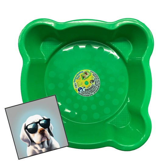 Dog shell pool Bunnings