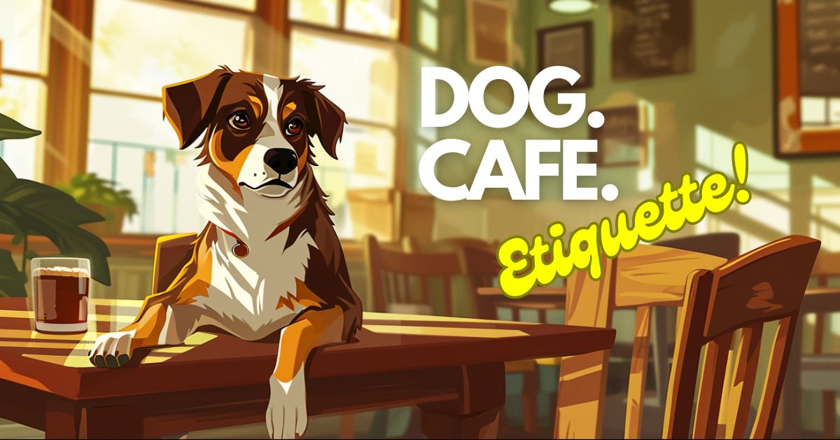 Dog cafe etiquette and manners