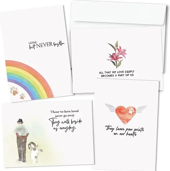 Pet Loss Sympathy Cards